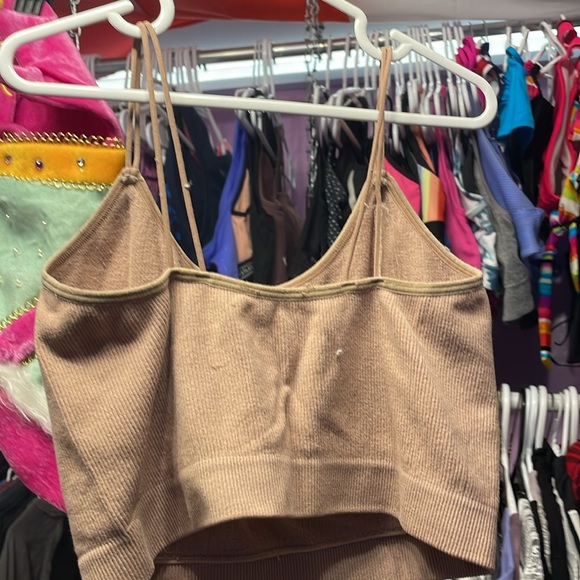 Light tan brown bralette used shape size XS - Picture 3 of 3